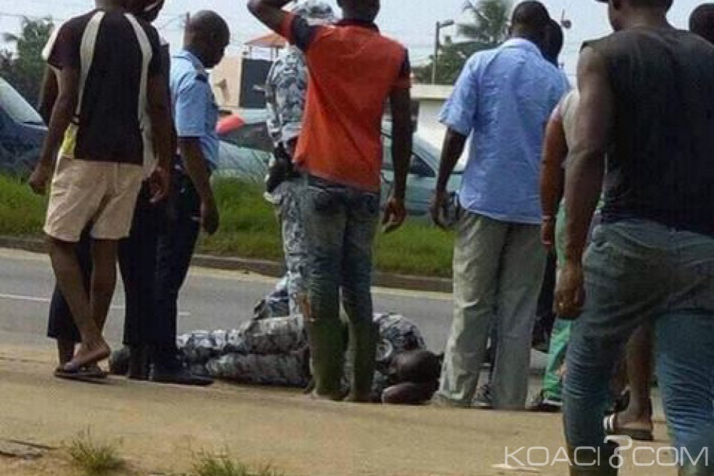 Côte d'Ivoire: Un policier fauché par une moto à  Port Bouët, raillerie sur la toile