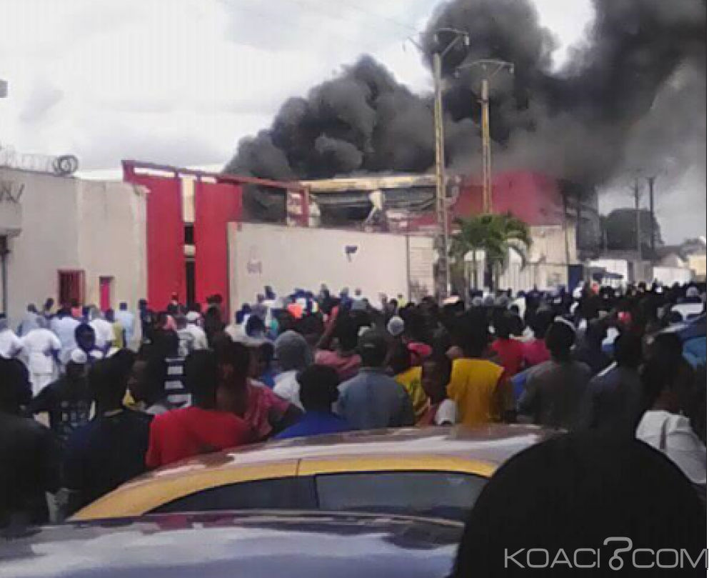 Côte d'Ivoire: Un incendie déclaré dans une usine en Zone industrielle de Yopougon
