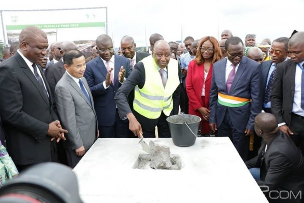 Côte d'Ivoire: Abidjan, Gon lance les travaux du 4ème pont d'un coût de 142 milliards de FCFA cofinancés par la BAD