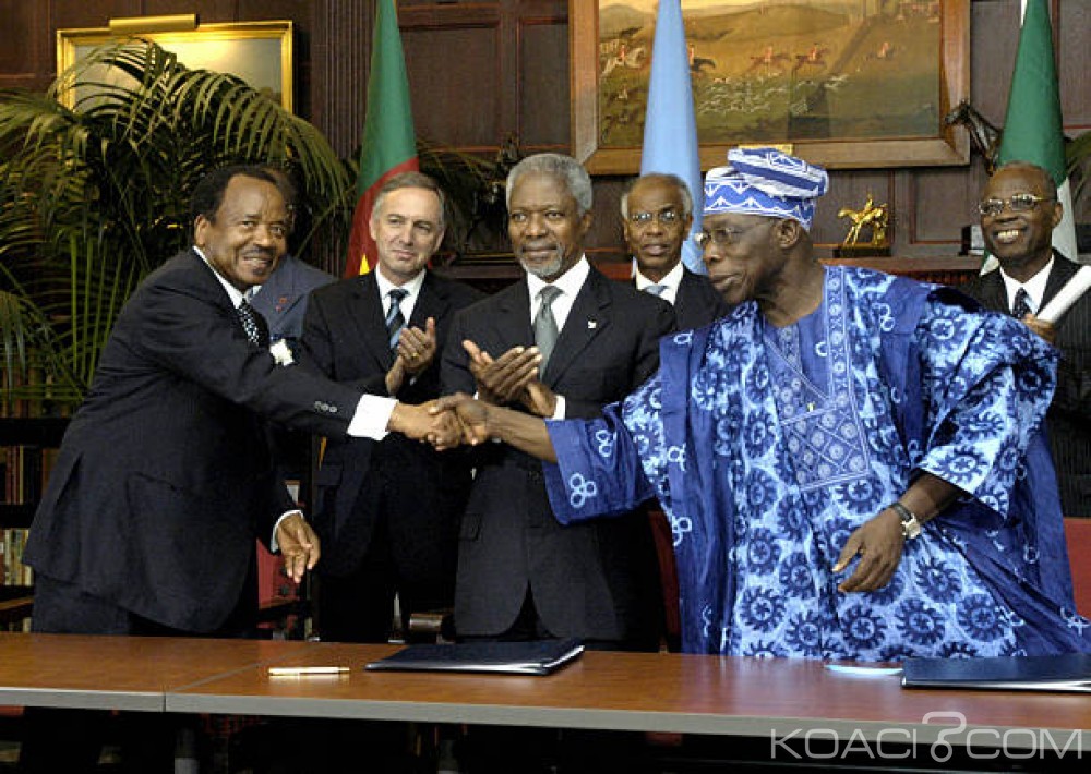 Cameroun: Décès de Kofi Annan, Biya rend un hommage appuyé au prix Nobel de la paix