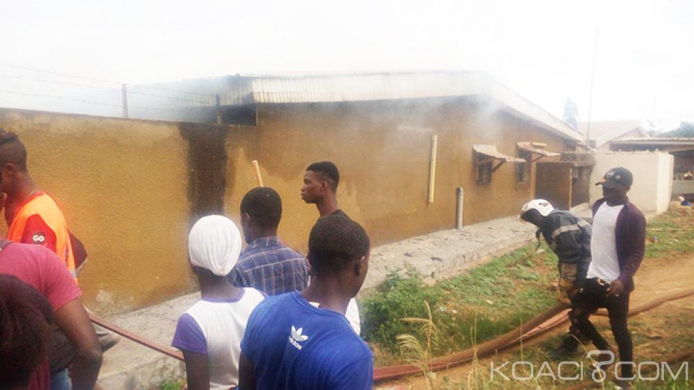 Côte d'Ivoire: Yamoussoukro,  un incendie ravage 7 logements d'une cité Sopim