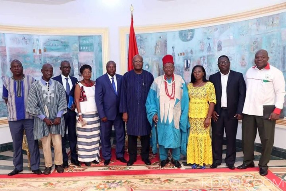 Burkina Faso: Les nouveaux membres du Conseil supérieur de la Communication chez le président du Faso