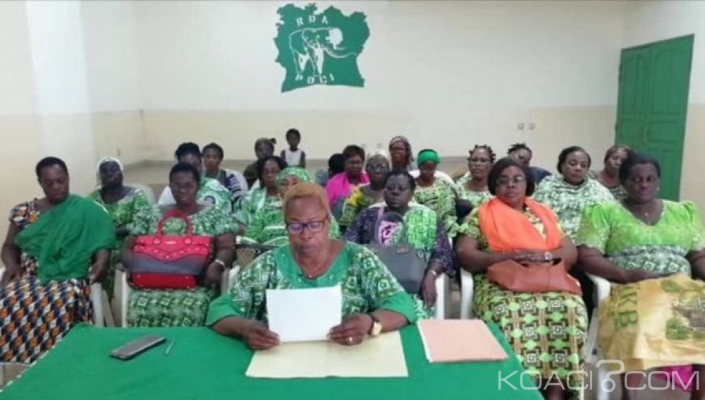 Côte d'Ivoire: Municipales 2018, des femmes du PDCI protestent  contre le choix de Bédié à  Port Bouët