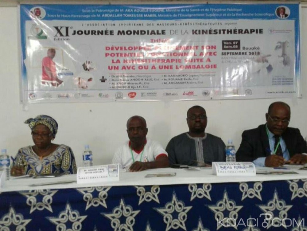 Côte d'Ivoire: Les kinésithérapeutes sensibilisent la population sur les maladies liées à   leur métier
