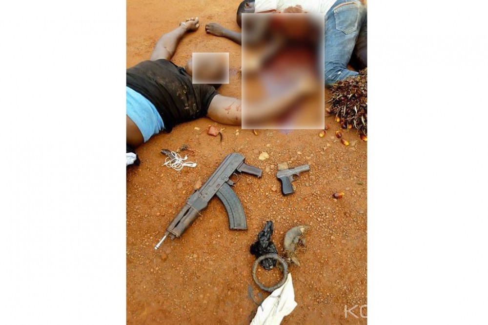 Côte d'Ivoire: Un braquage tourne au vinaigre dans une ferme à  Rubino, 2 morts