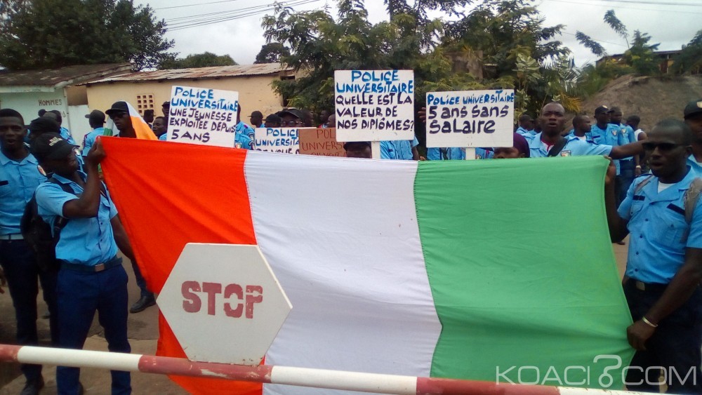 Côte d'Ivoire : Bouaké, pour non diffusion de leurs différentes manifestations, la police universitaire s'empare de la RTI