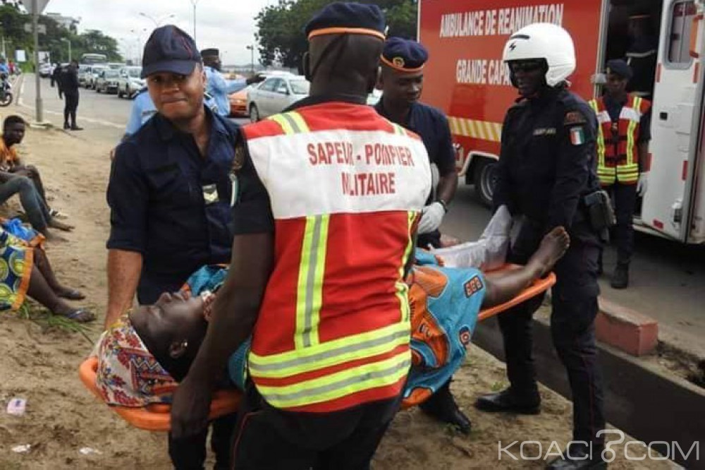 Côte d'Ivoire : Un mineur de 14 ans au volant d'un Gbaka renverse ses passagers au Plateau, 18 blessés
