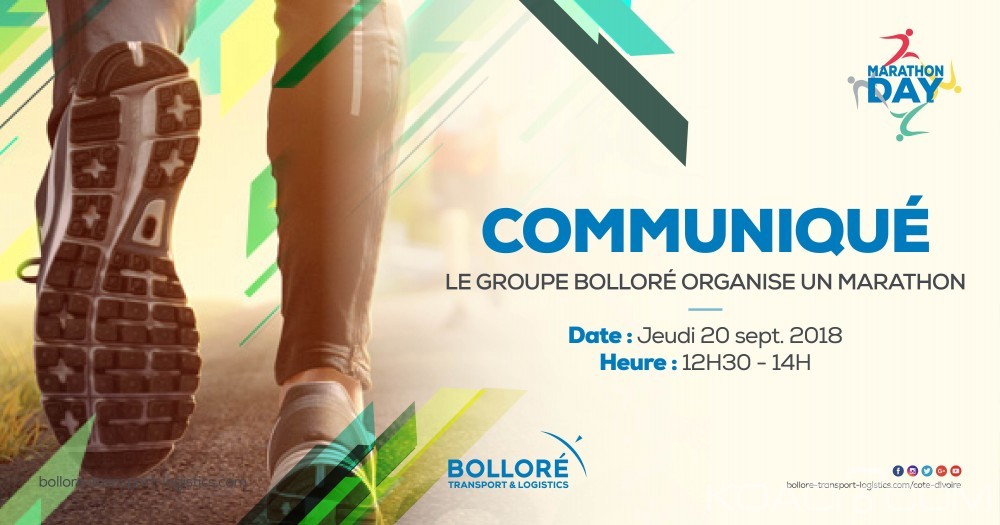 Côte d'Ivoire: Marathon Day 2018, le Communiqué de Presse