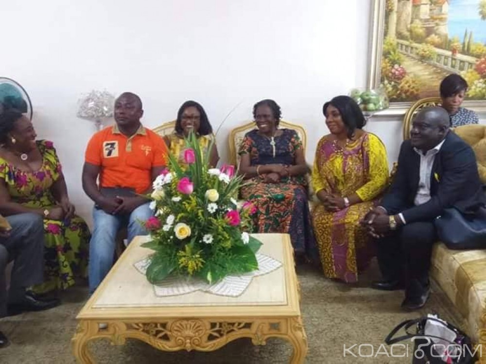 Côte d'Ivoire : Prélude de la reprise du procès à  la Haye, l'épouse de Blé Goudé chez celle de Gbagbo