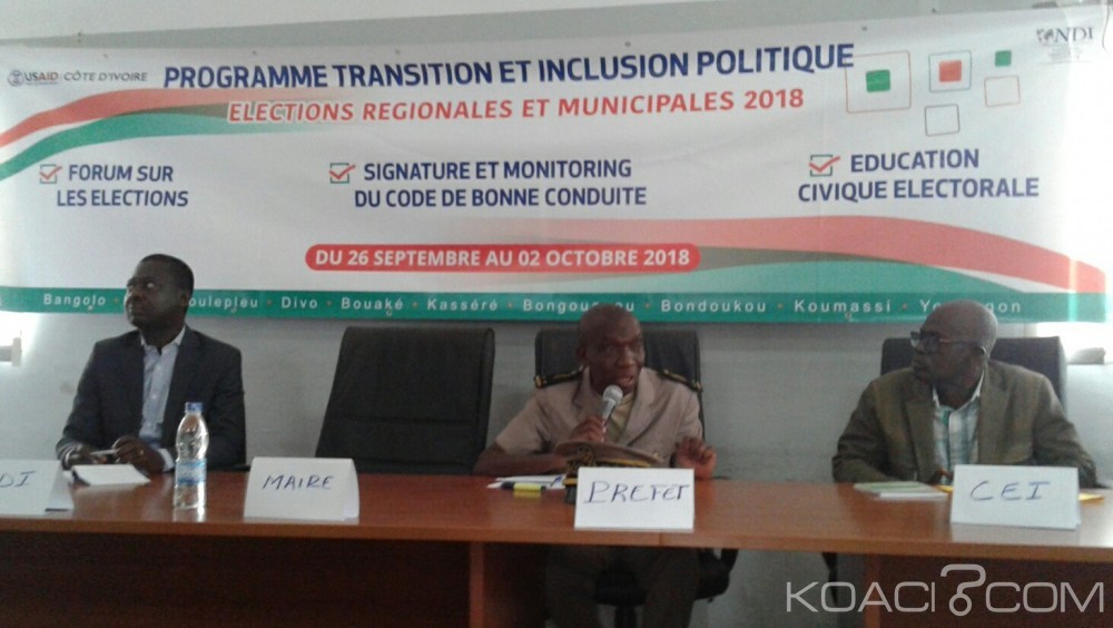 Côte d'Ivoire: Élections municipales et régionales dans le Gbêkê, les candidats s'engagent à  des élections calme, apaisées et sans violences
