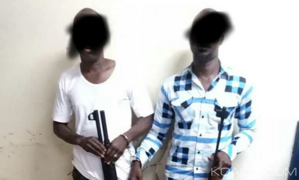 Côte d'Ivoire : Deux  individus interpellés en possession de sacs contenant des armes
