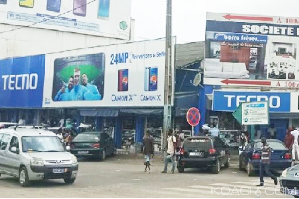 Côte d'Ivoire : Le chinois Tecno détrône le coréen Samsung au marché de Treichville