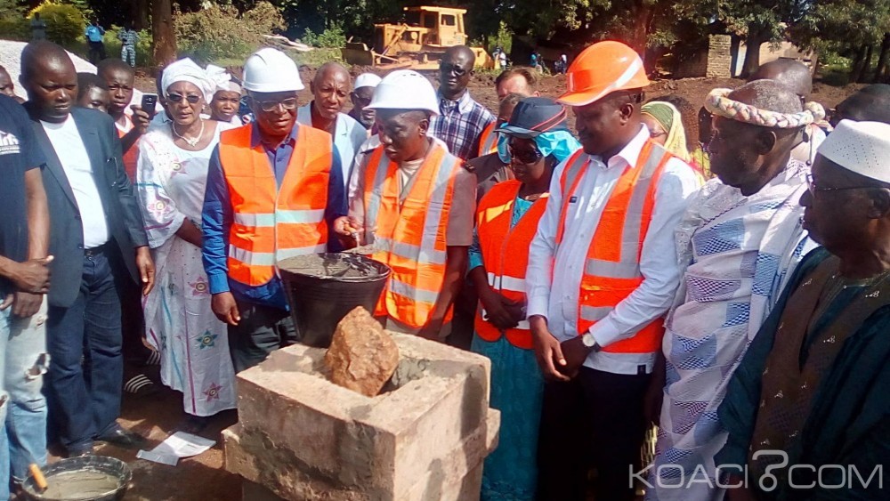 Côte d'Ivoire : Bouaké, pose la première pierre d'un centre d'accueil aux enfants en détresse