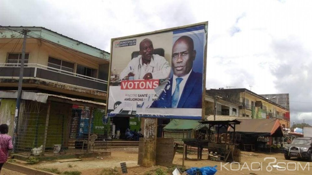Côte d'Ivoire : Municipales 2018 à  Dabou, de la guerre des affiches à  des violences prévisibles