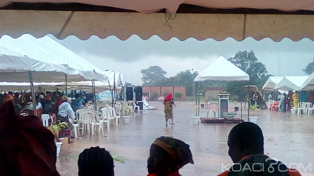 Côte d'Ivoire : Aléas climatiques,  la pluie tant attendue s'invite et bouleverse les programmes dans le Gbêkê