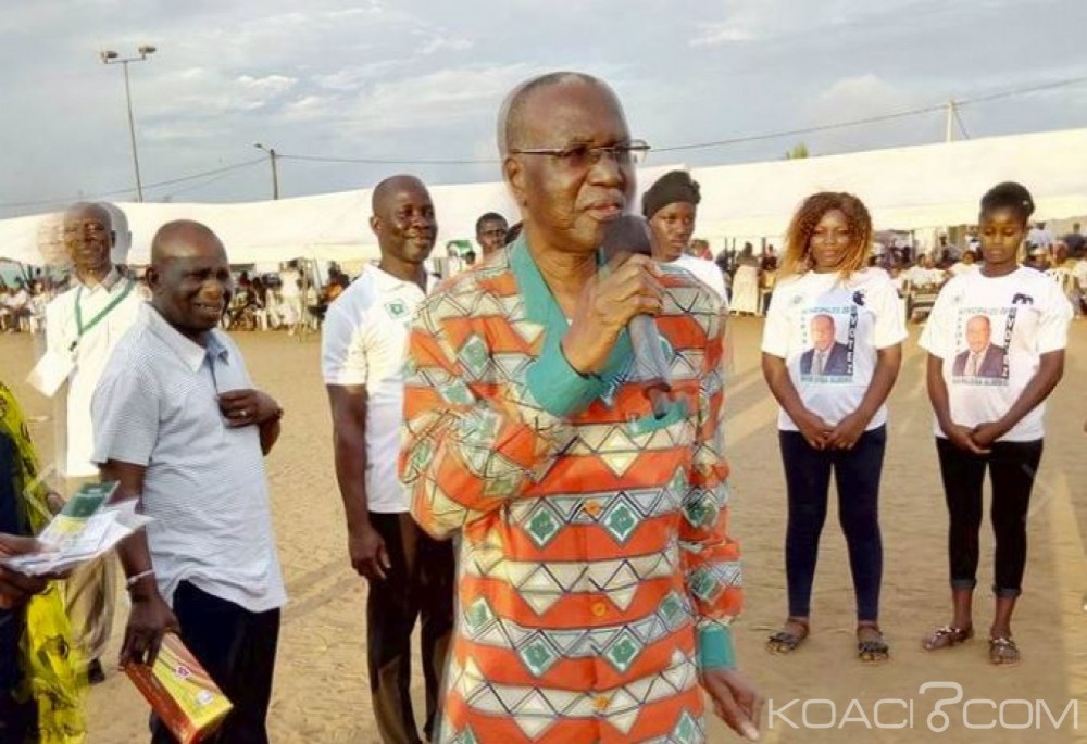 Côte d'Ivoire :  Municipales 2018 à  Abobo, des militants du FPI soutiennent le candidat du PDCI