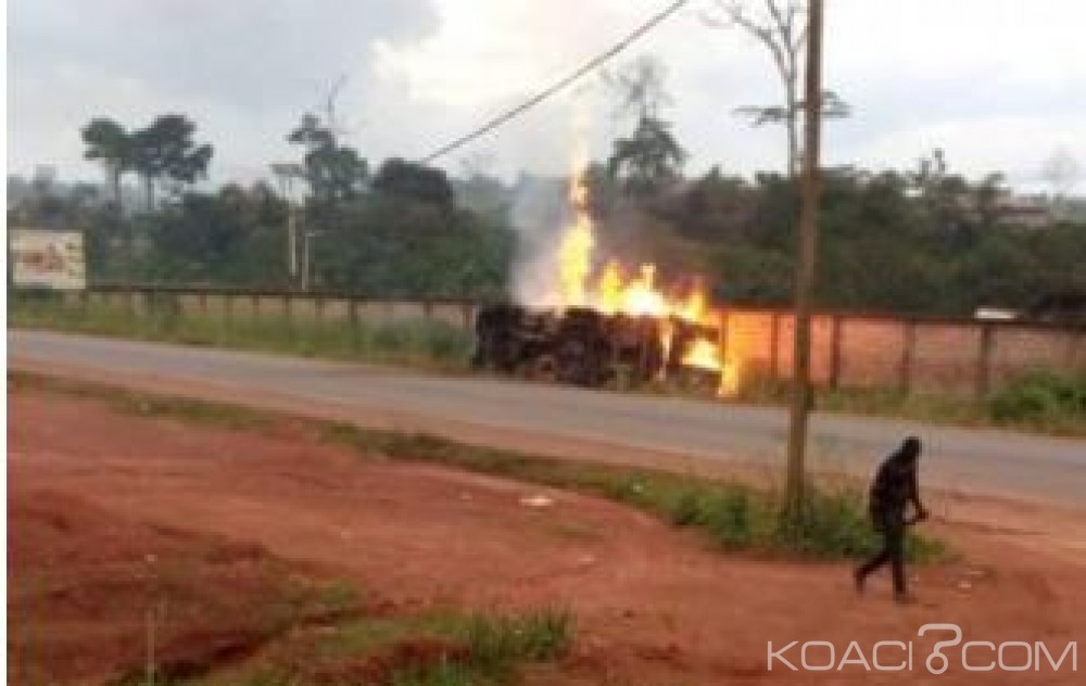 Cameroun :  Yaoundé, un mort dans l'explosion d'un camion transportant des bouteilles de gaz