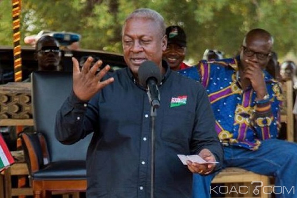 Ghana : Présidentielle 2020, Mahama dément le choix de Zenator Rawlings comme vice-présidente