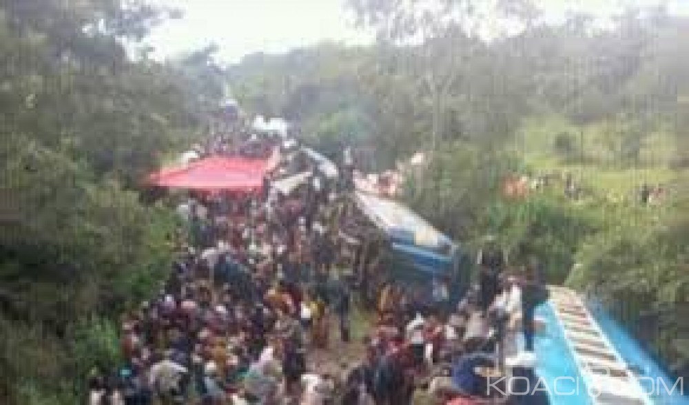 RDC  : Près de 40 morts dans le déraillement d'un train dans l'est, le conducteur en fuite