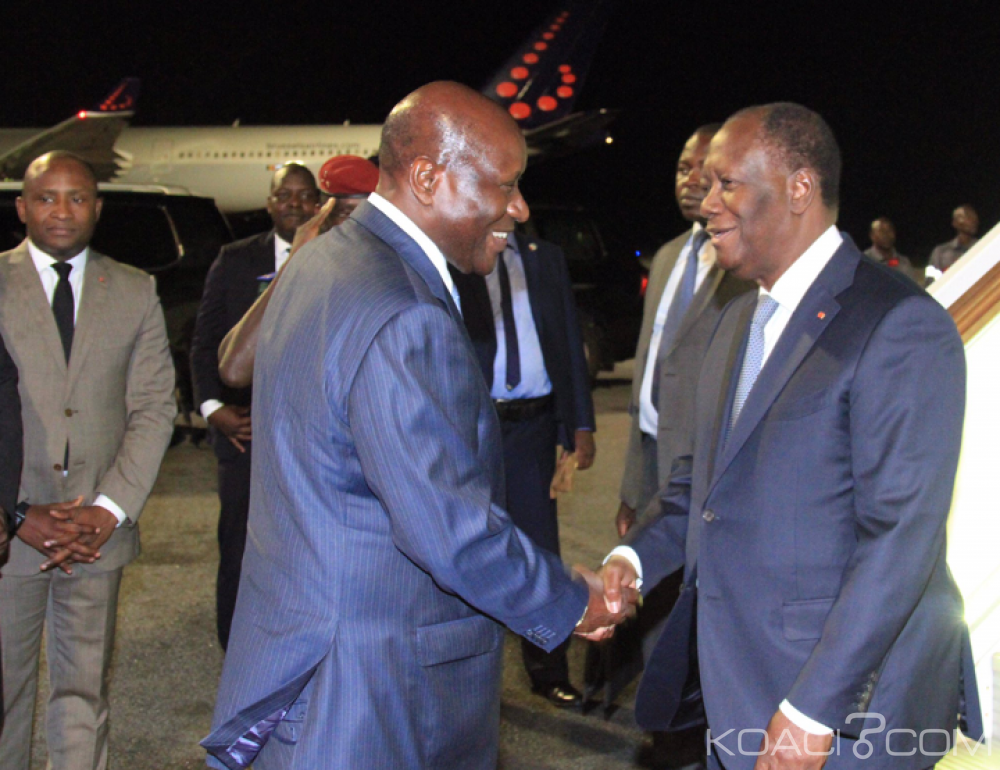 Côte d'Ivoire : Ouattara avant de regagner Abidjan lundi soir, «Il y a des personnes quand elles perdent, rien ne va plus»