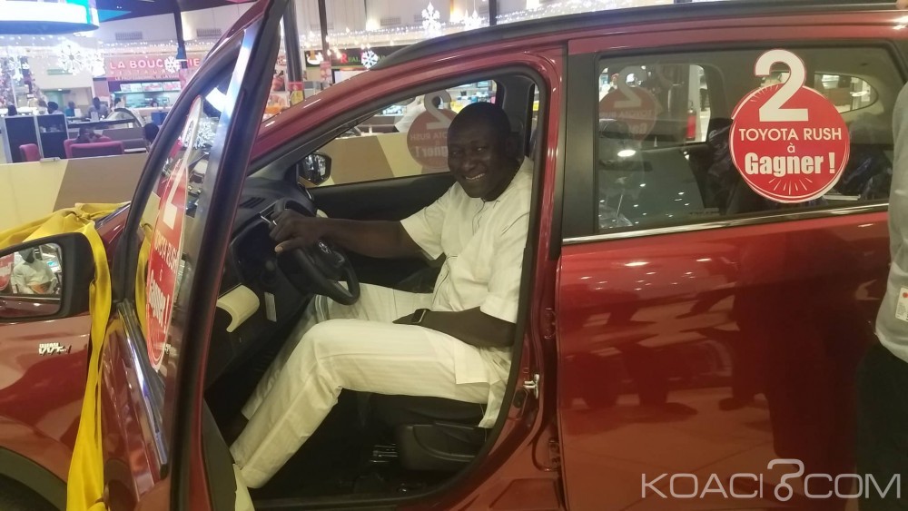 Côte d'Ivoire : Grande tombola de PlaYce, le deuxième gagnant de la Toyota Rush enfin connu