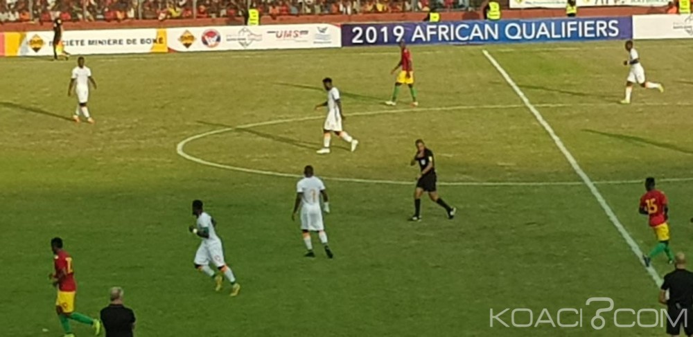 Côte d'Ivoire : CAN 2019, les éléphants arrachent le match nul à  Conakry (1-1) et obtiennent leur ticket pour  le Cameroun