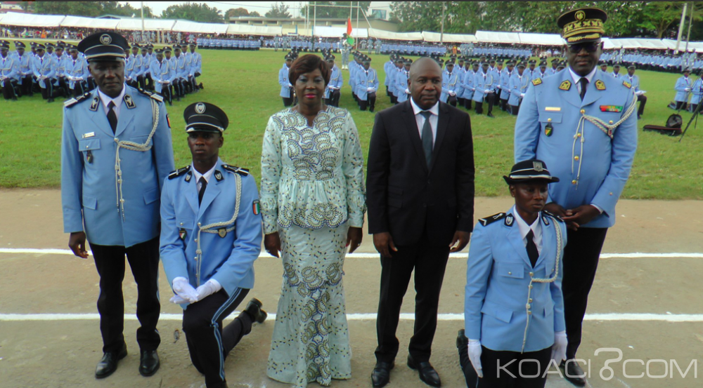 Côte d'Ivoire : Sécurité nationale, plus de 1200 nouveaux policiers ont reçu leurs épaulettes
