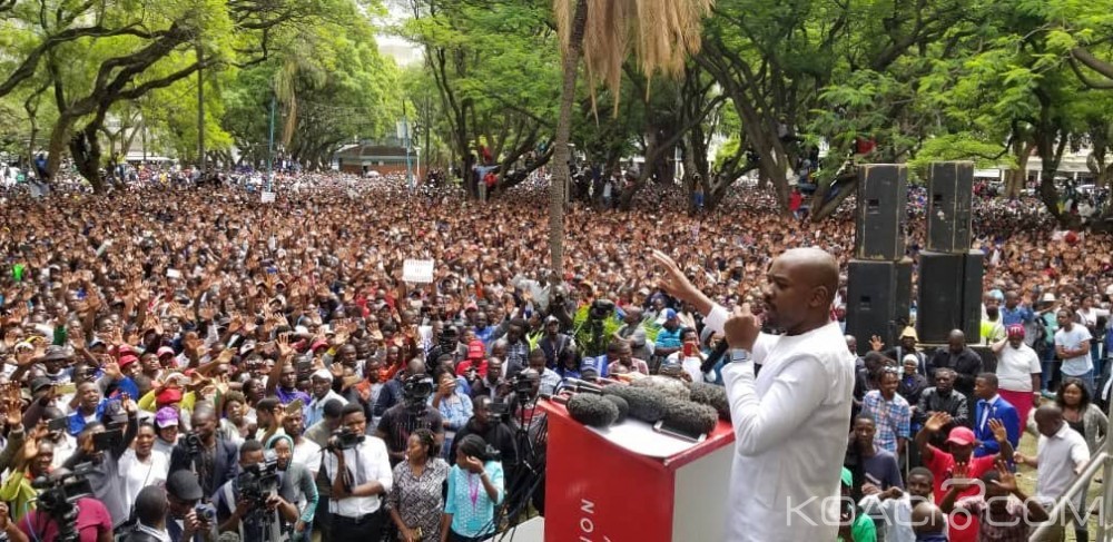 Zimbabwe : Marche de l'opposition à  Harare, Nelson Chamisa trouve l'après Mugabe bien «pire»