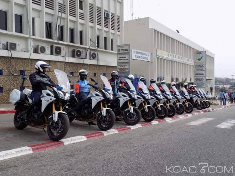 Côte d'Ivoire : Sécurisation des fêtes de fin d'année, des motards déployés à  Abidjan pour la répression des infractions liées au code de la route