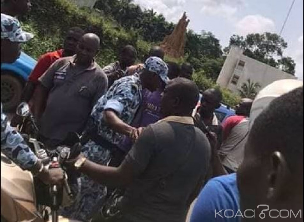 Côte d'Ivoire : Suspicion d'installation d'un barrage sur l'axe Sikensi-Elibou, la voie bloquée par des transporteurs mécontents