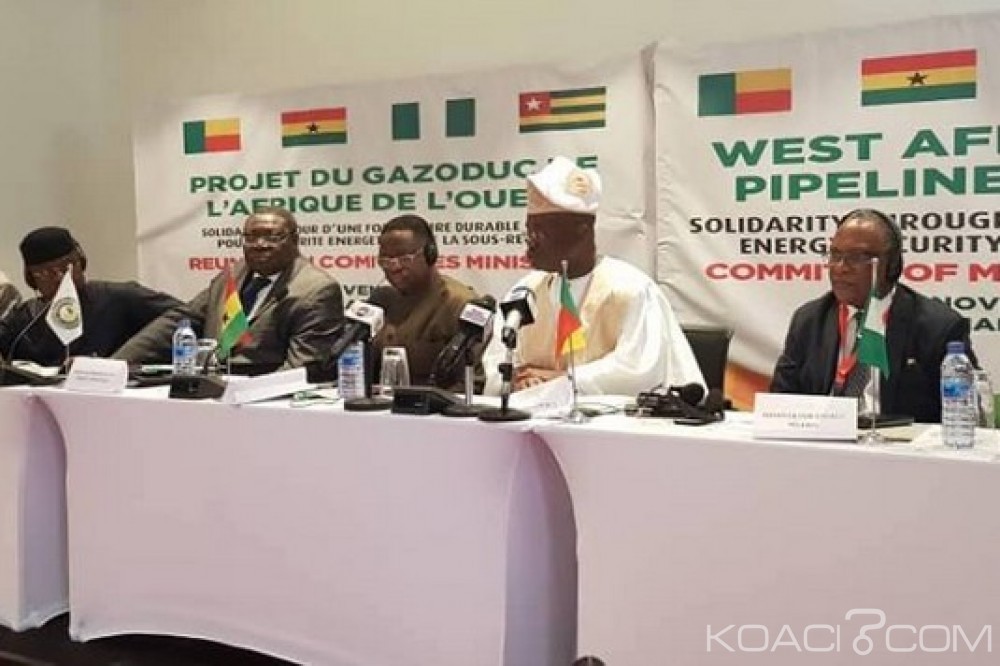 Togo : Projet du Gazoduc, Ably-Bidamon porté à  la tête du WAPCo, révision tarifaire du gaz