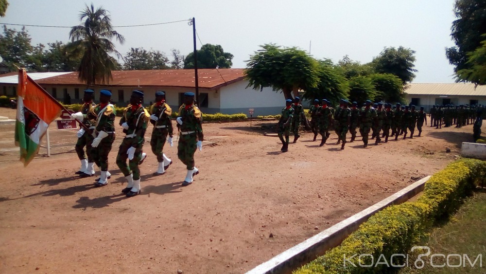 Côte d'Ivoire : Bouaké, les militaires du camp Génie célèbrent la Sainte Barbe