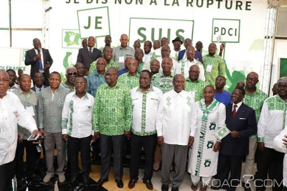 Côte d'Ivoire : Duncan, Achi, Donwahi, Amichia et d'autres cadres du PDCI créent le Mouvement PDCI-Renaissance et disent non à  la rupture
