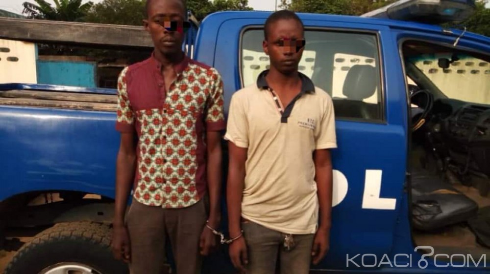 Côte d'Ivoire: Deux présumés voleurs de voiture interpellés à  Guitry, au sud ouest