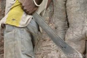 Côte d'Ivoire: Un père découpe mortellement sa fille au centre du pays