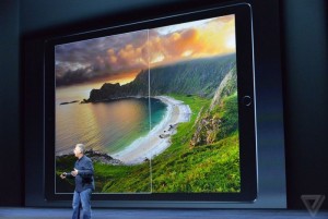 Monde: L'ipad Pro, Apple officialise sa puissante tablette de 12.9 pouces