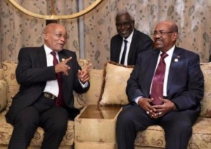 Afrique du Sud : Jacob Zuma prêt  à  accueillir  Omar el-Béchir pour un nouveau sommet