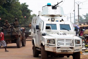 Centrafrique : Des casques bleus ouvrent le feu sur des manifestants, trois morts