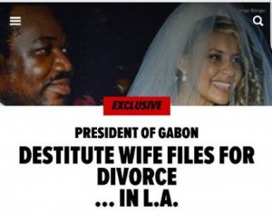 Gabon: L'épouse américaine d'Ali Bongo demande le divorce