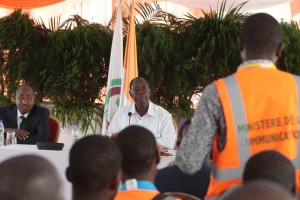 Côte d'Ivoire : Ouattara catégorique depuis Daloa : «C'est par décence que je n'ai pas voulu  évoquer le nom de Laurent Gbagbo»
