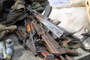 RDC : Des armes retrouvées  dans un véhicule burundais