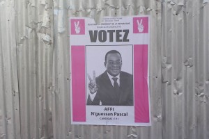 Côte d'Ivoire: L'affichette de campagne qui fait rire