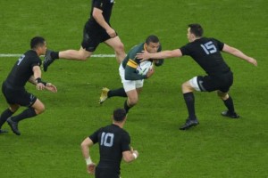 Mondial de Rugby: La Nouvelle-Zélande en finale en battant l'Afrique du Sud 20-18