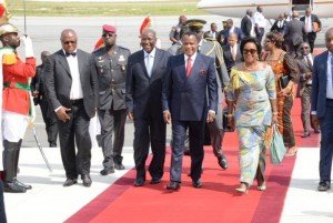 Congo: Visite surprise pour affaire de Sassou N'Guesso à  Abidjan