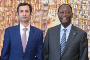 Côte d'Ivoire: Ouattara reçoit le Président du Groupe BNP Paribas et le PDG du Groupe Banque Centrale Populaire du Maroc
