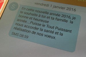 Côte d'Ivoire: Les ivoiriens en mode messages de bonne année
