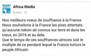 Cameroun : Après les attentats de Paris, Afrique Média souhaite plus d'attaques terroristes en France