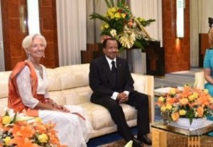 Cameroun-FMI : Face à  Lagarde, Biya attribue la croissance à  la diversité de l'économie camerounaise
