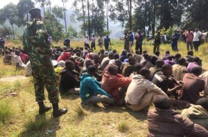 RDC: Arrestation de  43 présumés rebelles burundais  dans l' Est