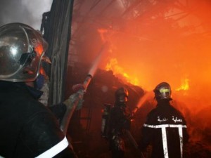 Algérie : Incendie d'un complexe touristique à  Alger, au moins 7 morts et un blessé